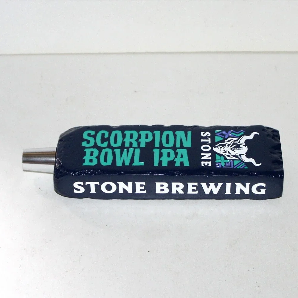 Beer Tap Stone Brewing Scorpion Bowl IPA CA handle knob kegerator decor